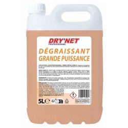 Dégraissant DRY'NET professionnel grande puissance 5 L