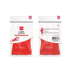 Gants RIMON multi usages latex naturel taille M X2