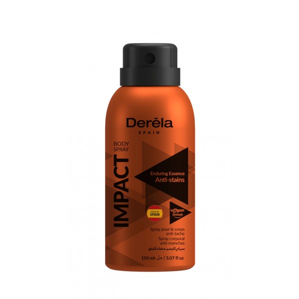 SPRAY DEODORANT  POUR LE CORPS IMPACT ANTI-TACHE 150 ML DERELA