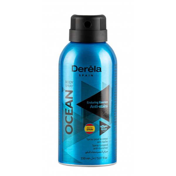 SPRAY DEODORANT POUR LE CORPS OCEAN ANTI-TACHE 150 ML DERELA