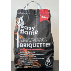 BRIQUETTES DE CHARBON DE BOIS 3kg