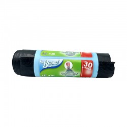 Sacs poubelles BOOM poignée coulissante 30L X20