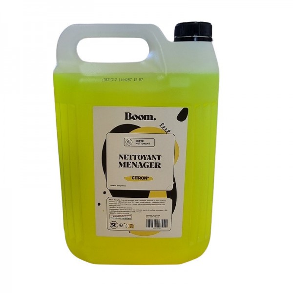 Nettoyant ménager BOOM citron 5 L