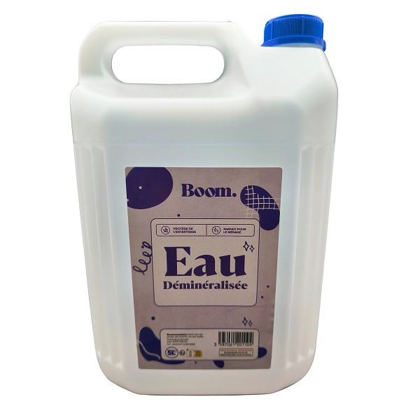 Eau déminéralisée BOOM nature 5 L
