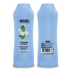 GEL DOUCHE COTTON & TALC 750ML NATUREL ART COSMETICS