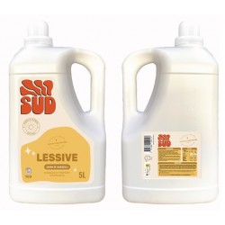 Lessive Liquide Box Palette Savon De Marseille 100 lavages 5L SUD