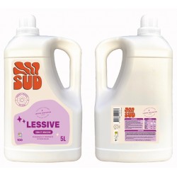 Lessive Liquide Box Palette Soin Douceur 100 lavages 5L SUD