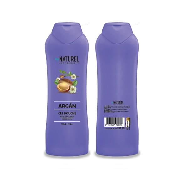 GEL DOUCHE ARGAN 750ML NATUREL ART COSMETICS