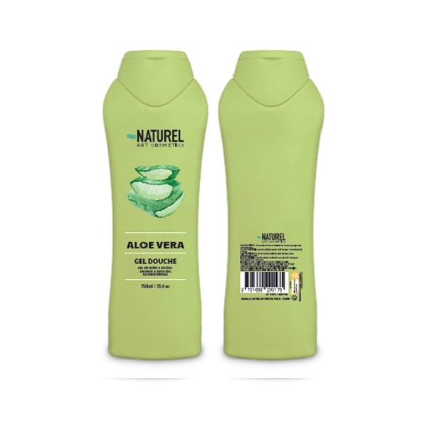 GEL DOUCHE ALOE VERRA 750ML NATUREL ART COSMETICS