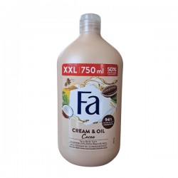 FA Douche 750ml Cream & Oil Cacao Nl.Fr.