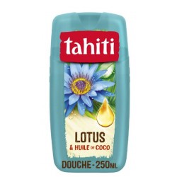 TAHITI GEL DOUCHE LOTUS HUILE DE COCO 100% NATURELLE 250ML