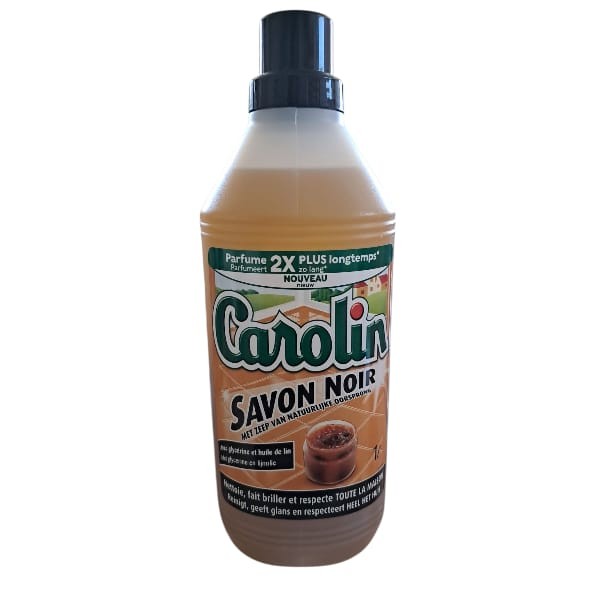 CAROLIN Nettoyant 1L Savon Noir Nl.Fr.