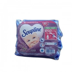SOUPLINE Adoucissant 3x200ml Lavande Recharge Concentre Fr.