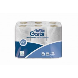 Papier hygiénique GARBI doux 150 feuilles X12 rouleaux
