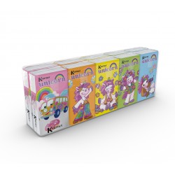 Mouchoirs étui  Unicorn 4 plis 9x10 paquets