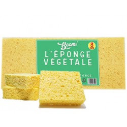 Eponges végétales BOOM X3 Eponges végétales BOOM X3