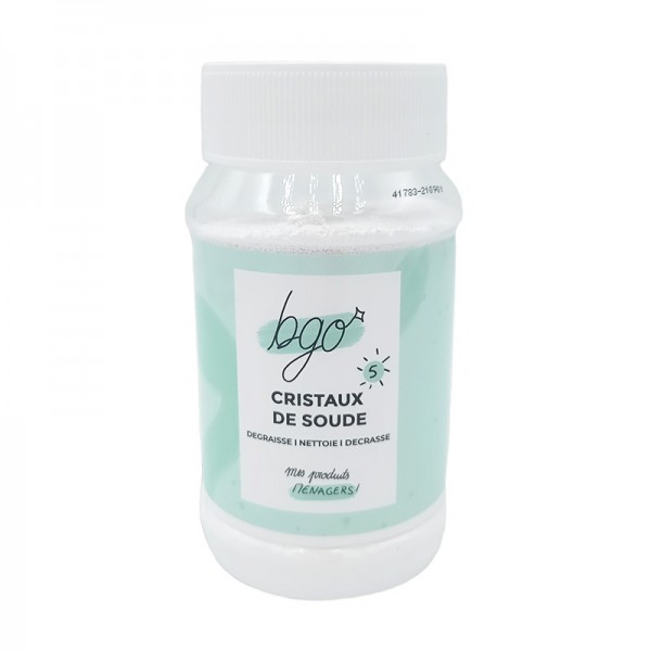 Cristaux de soude BGO certifié ECOCERT 480 g