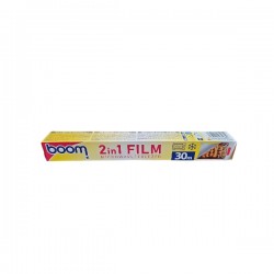 Film Alimentaire 2in1 30m BOOM( Congelation et Micro-Onde)