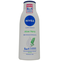Crème NIVEA lait corps aloe vera peau sèche 400 ml