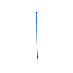 Manche métal bleu douille francaise en 1.20m