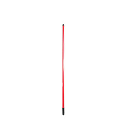 Manche métal Rouge douille française en 1.20m