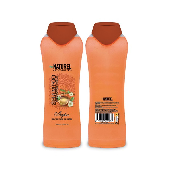 SHAMPOING ARGAN 750ML NATUREL ART COSMETICS