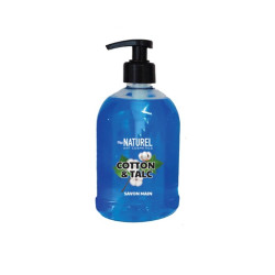 SAVON MAIN COTTON & TALC 500ML NATUREL ART COSMETICS