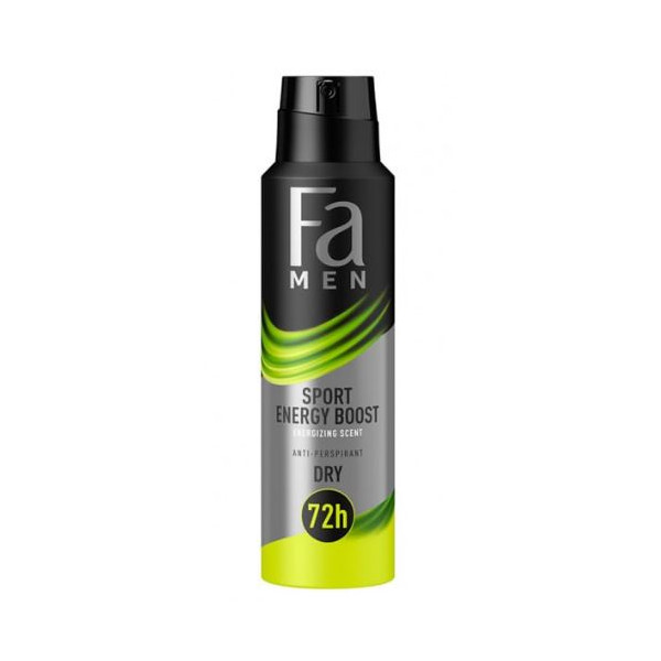FA DEODORANT MEN SPORT ENERGY BOOST - 150ML 72H