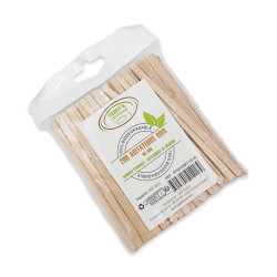 Agitateurs TABLE A L'ART DE RECEVOIR bois biodégradables 110 mm X200