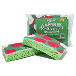 Tampons sur éponge végétale BOOM cuisine X2