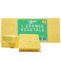 Eponges végétales BOOM X3