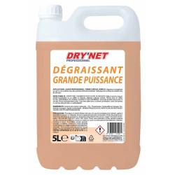 Dégraissant DRY'NET professionnel grande puissance 5 L