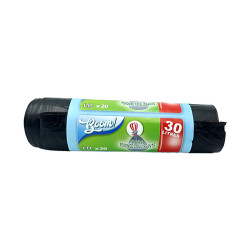Sacs poubelles BOOM poignée coulissante 30L X20