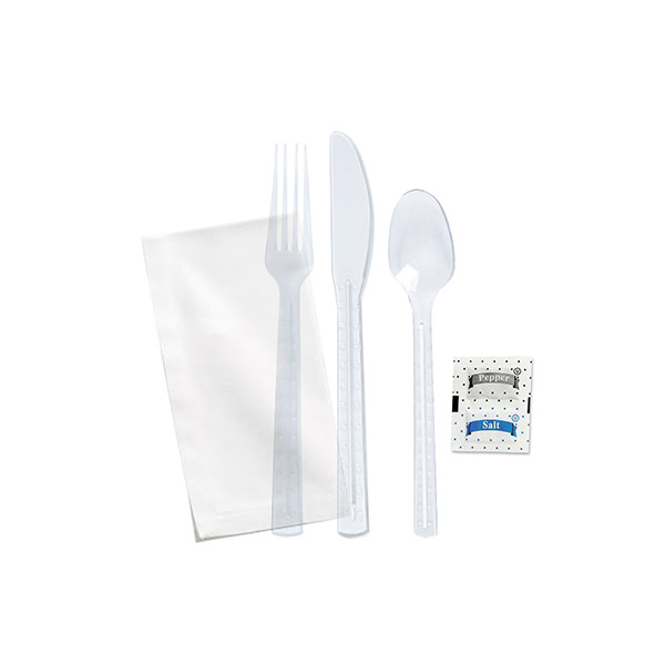 Kit couverts 6/1 RIMON fourchette couteau cuillière à café serviette