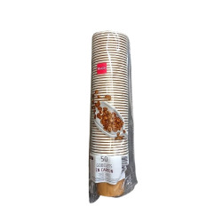 Gobelets RIMON carton brun 6 oz 18 cl X50