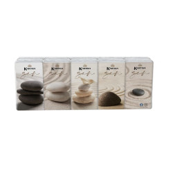 Mouchoirs KARTIKA blancs 3 plis 21 X 21 cm X10