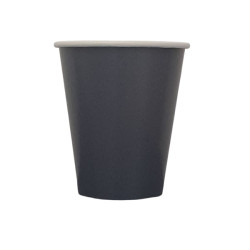 Gobelets carton Noir 8oz 28cl X50