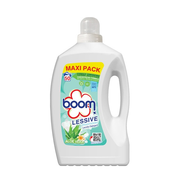 Lessive liquide concentré - Aloe Vera BOOM 50 lavages 2,65 L