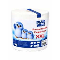 Essuie tout 500F 1KG BIG XXL  BLUE WAVE 