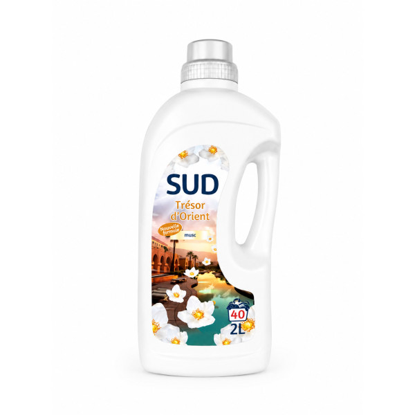 Lessive liquide Musc (Trésor d'Orient) SUD 2L 40D