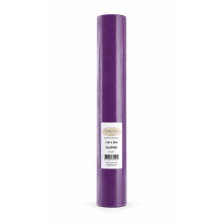 Nappe LE CHIC gaufrée prune en 20 ml X 1,20