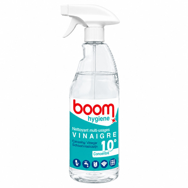 Vinaigre ménager BOOM spray 10° 750 ml