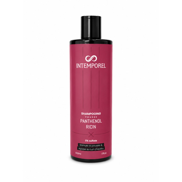 Shampoing Pousse 500ml Panthenol Ricin INTEMPOREL