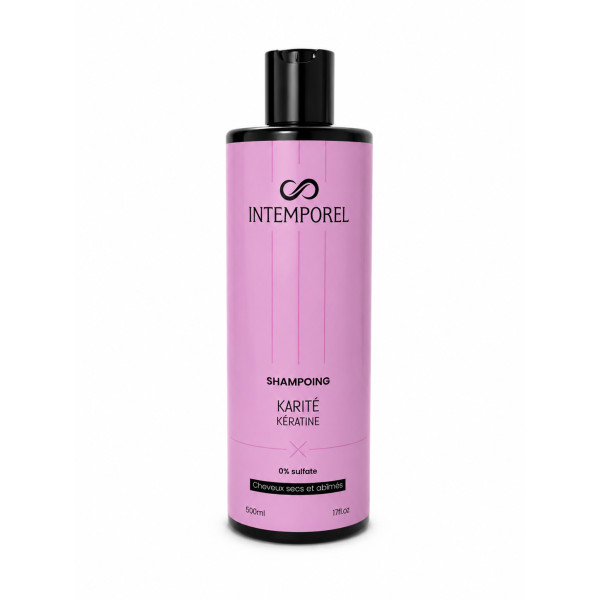 Shampoing 500ml Karité Kératine INTEMPOREL