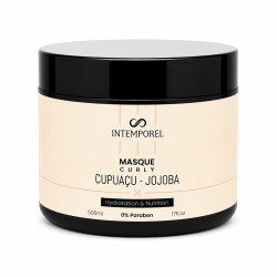 Masque cheveux Curly 500ml Cupuaçu Jojoba INTEMPOREL