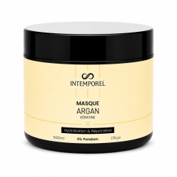 Masque cheveux 500ml Argan Kératine INTEMPOREL