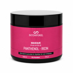 Masque cheveux Pousse 500ml Panthenol Ricin INTEMPOREL