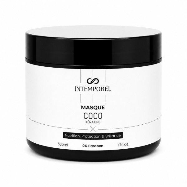 Masque cheveux 500ml Coco Kératine INTEMPOREL