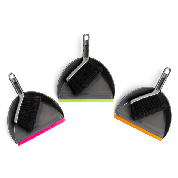 Combiné pelle balayette SET FLASH avec gomme et clip