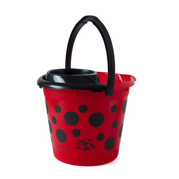 Seau avec essoreur 12L COCCINELLA